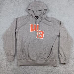 Fleece‎ Collection Hoodie WB Graphic Mens L Gray Pullover BSN009
